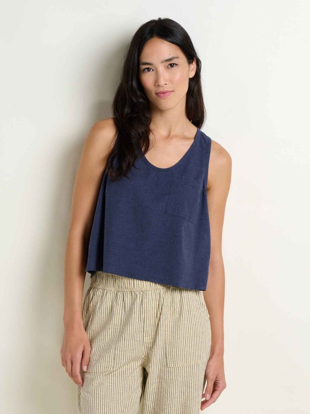 Toad & Co Taj Hemp Button Back Tank